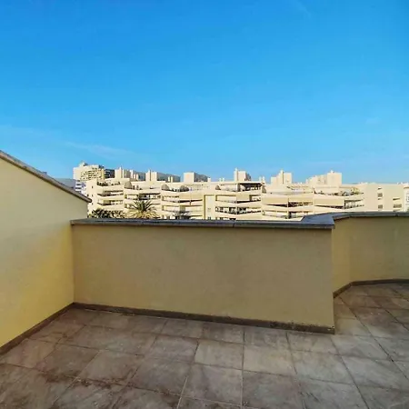 Atico En Bajondillo - Terraza, Piscina Y Parking *